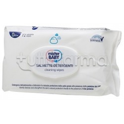 Mister Baby Salviette Detergenti per Bambino 72 Pezzi Mister Baby Salviette Detergenti per Bambino 72 Pezzi