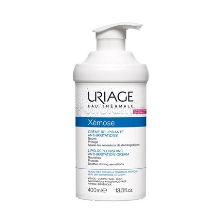 Uriage Xemose C8+ Crema Relipidante Antiprurito 400 ml Uriage Xemose C8+ Crema Relipidante Antiprurito 400 ml