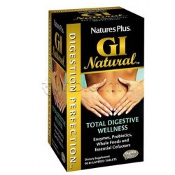 Gi Natural Digestione Integratore per Intestino 90 Tavolette Gi Natural Digestione Integratore per Intestino 90 Tavolette