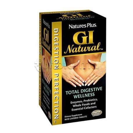 Gi Natural Digestione Integratore per Intestino 90 Tavolette