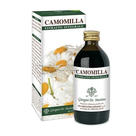 Dr. Giorgini Camomilla Estratto Integrale per Digestione 200ml Dr. Giorgini Camomilla Estratto Integrale per Digestione 200ml