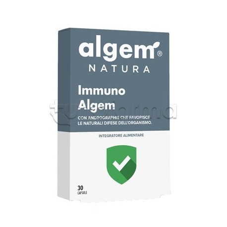 Immuno Algem per Sistema Immunitario 30 Capsule Vegetali