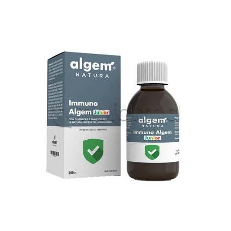 Immuno Algem Junior per Difese Immunitarie 200ml Immuno Algem Junior per Difese Immunitarie 200ml