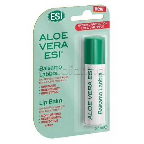 Esi Aloe Vera Stick Balsamo Labbra SPF 20 Esi Aloe Vera Stick Balsamo Labbra SPF 20