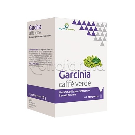 Garcinia Caffè Verde per Metabolismo e Perdita di Peso 60 Compresse