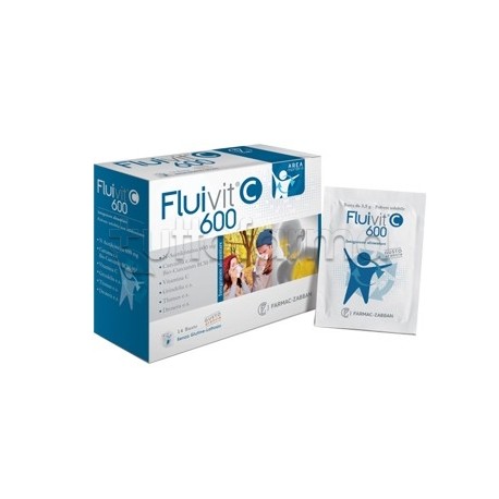 Fluivit C 600 Integratore per Vie Respiratorie 14 Bustine Fluivit C 600 Integratore per Vie Respiratorie 14 Bustine