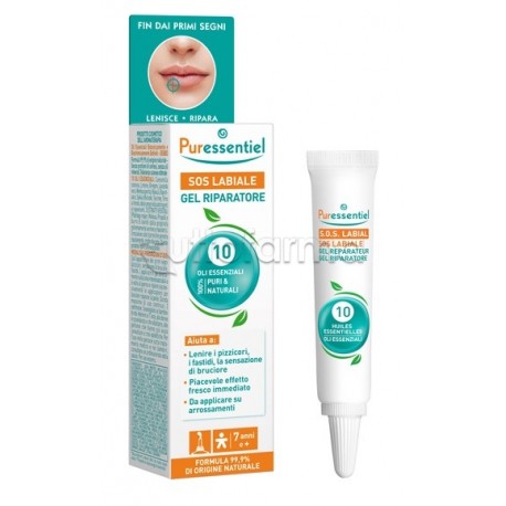 Puressential Sos Labiale Gel per Labbra 5ml Puressential Sos Labiale Gel per Labbra 5ml