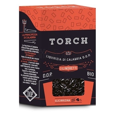 confezione di Torch Liquirizia Cilindretti Bio per Snack 20g confezione di Torch Liquirizia Cilindretti Bio per Snack 20g