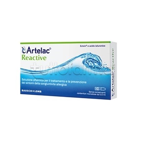 Artelac Reactive Collirio per Occhi Irritati 10 Flaconcini Monodose