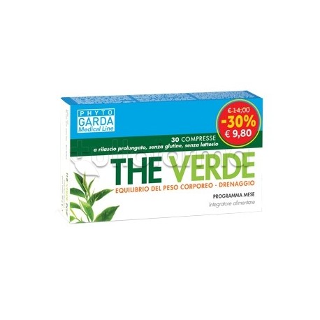 The Verde PG integratore per controllo peso e drenaggio 30 compresse The Verde PG integratore per controllo peso e drenaggio 30 compresse