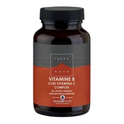 Terranova Complesso di Vitamine B e C contro Stanchezza 50 Capsule Terranova Complesso di Vitamine B e C contro Stanchezza 50 Capsule