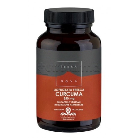 Terranova Curcuma Integratore per Difese Immunitarie 50 Capsule