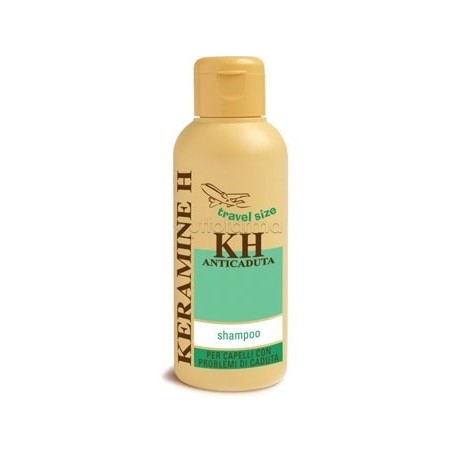 Formato di Keramine H Shampoo Anticaduta per Caduta Capelli Travel Size 100ml Formato di Keramine H Shampoo Anticaduta per Caduta Capelli Travel Size 100ml