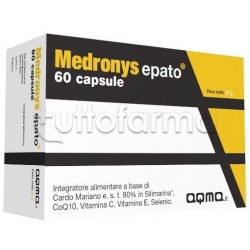 Formato di Medronys Epato Integratore Alimentare per Fegato 60 Capsule Formato di Medronys Epato Integratore Alimentare per Fegato 60 Capsule