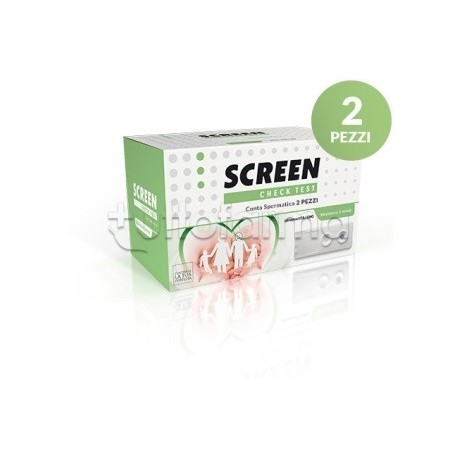 Screen Check Test per Concentrazione Sperma 2 Pezzi