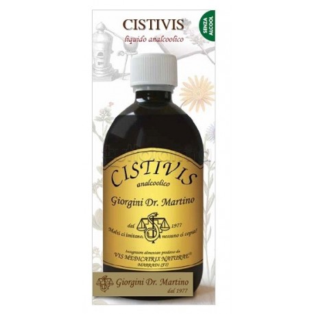 Dr Giorgini Cistivis Liquido Analcolico Integratore per Cistite 500ml Dr Giorgini Cistivis Liquido Analcolico Integratore per Cistite 500ml