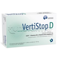 Vertistop D Integratore per Vertigini e Disturbi dell'Equilibrio 20 Compresse Singole Vertistop D Integratore per Vertigini e Disturbi dell'Equilibrio 20 Compresse Singole
