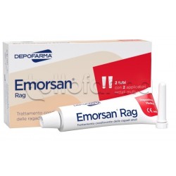 Emorsan Rag Unguento per Ragadi 2 Tubetti da 30ml scatola e tubo Emorsan Rag Unguento per Ragadi 2 Tubetti da 30ml scatola e tubo