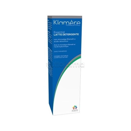 Klamère Essential Latte Detergente per Detersione Delicata Viso 200ml Klamère Essential Latte Detergente per Detersione Delicata Viso 200ml