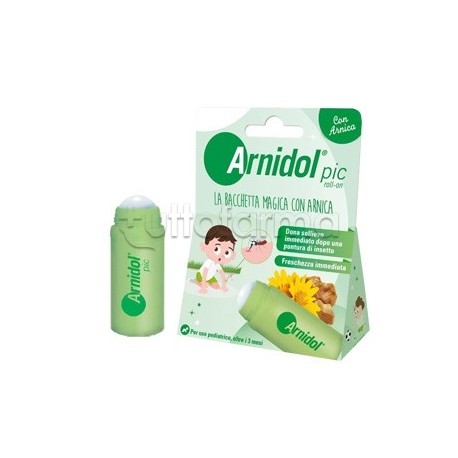 Arnidol Pic Roll On sollievo punture insetti per adulti e bambini roll-on 30ml Arnidol Pic Roll On sollievo punture insetti per adulti e bambini roll-on 30ml