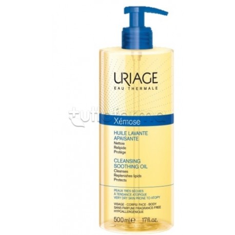 Uriage Xemose C8+ Olio Detergente per Cute Secca 500ml Uriage Xemose C8+ Olio Detergente per Cute Secca 500ml