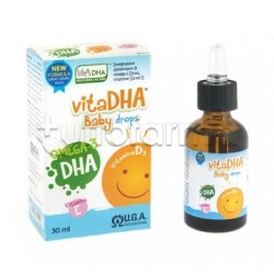 Vitadha Baby Drops Integratore Ricostituente per Bambini da 30ml Vitadha Baby Drops Integratore Ricostituente per Bambini da 30ml