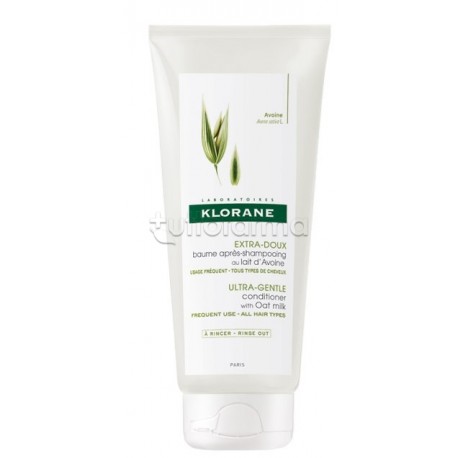 Klorane Balsamo Latte Avena per Capelli Delicati e Districati 200 ml Klorane Balsamo Latte Avena per Capelli Delicati e Districati 200 ml