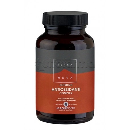 Terranova Nutrienti Antiossidanti Complex Integratore per lo Stress 50 Capsule