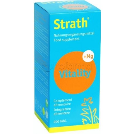 Strath Vitality Integratore Energetico con Magnesio 100 Compresse