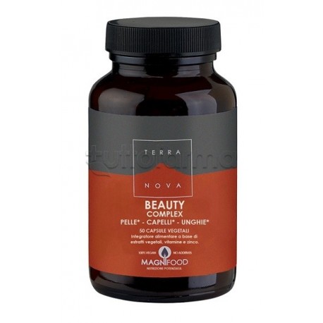 Terranova Beauty Complex Integratore Pelle Capelli e Unghie 50 Capsule Terranova Beauty Complex Integratore Pelle Capelli e Unghie 50 Capsule