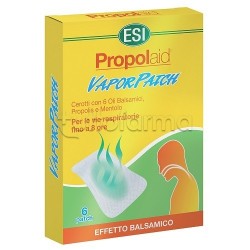 Esi Propolaid Vaporpatch Cerotti per Le Vie Respiratorie 6 Pezzi Esi Propolaid Vaporpatch Cerotti per Le Vie Respiratorie 6 Pezzi