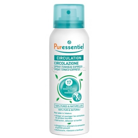 flacone di Puressential Spray Tonico per la Circolazione 100ml flacone di Puressential Spray Tonico per la Circolazione 100ml