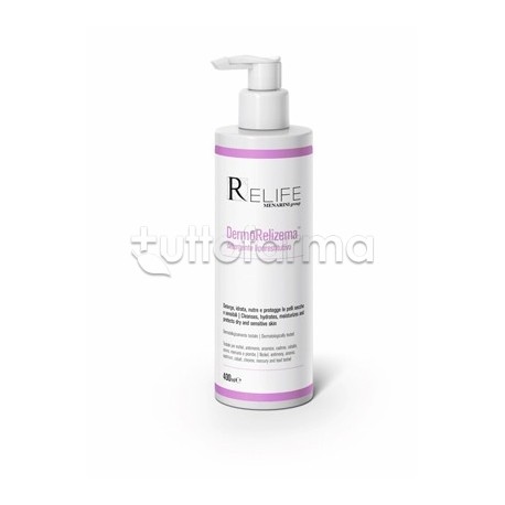 Relife DermoRelizema Detergente Liporesitutivo Viso e Corpo 400ml Relife DermoRelizema Detergente Liporesitutivo Viso e Corpo 400ml