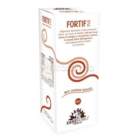 Erbenobili Fortif2 Integratore per Difese Immunitarie 30 Capsule Erbenobili Fortif2 Integratore per Difese Immunitarie 30 Capsule
