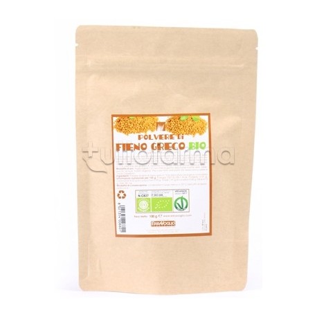 Fieno Greco Polvere Bio per Benessere Generale 100 G Fieno Greco Polvere Bio per Benessere Generale 100 G