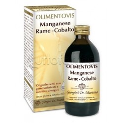 Dr Giorgini Manganese Rame Cobalt Olimentovis Oligoelementi 200ml Dr Giorgini Manganese Rame Cobalt Olimentovis Oligoelementi 200ml
