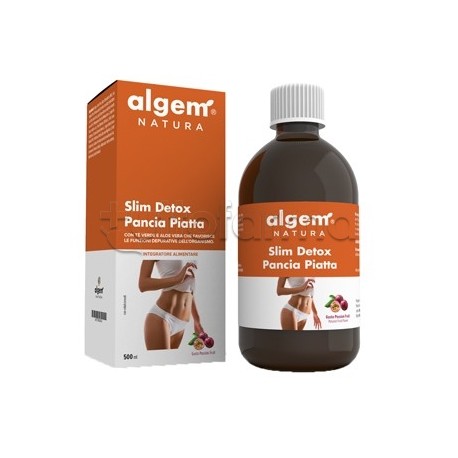 Slim Detox Pancia Piatta per Depurazione e Gonfiore 500ml Slim Detox Pancia Piatta per Depurazione e Gonfiore 500ml