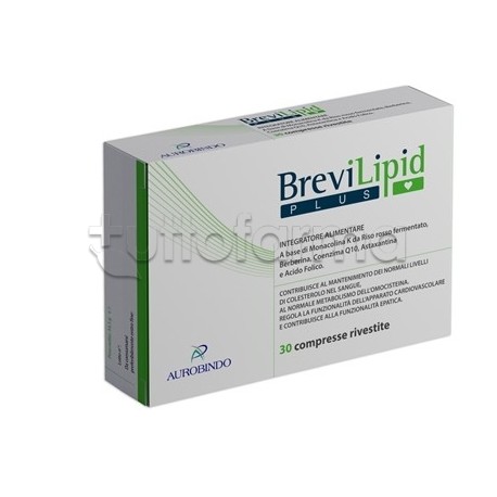 Brevilipid Plus Integratore per il Colesterolo 30 Compresse