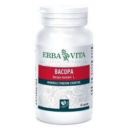 Erba Vita Bacopa Integratore per Memoria 60 Capsule Erba Vita Bacopa Integratore per Memoria 60 Capsule