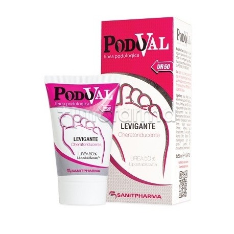 Podoval Ur50 Levigante per Ispessimenti Cutanei 50ml