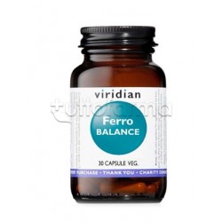 Viridian Ferro Balance Integratore di Ferro 30 Capsule Viridian Ferro Balance Integratore di Ferro 30 Capsule