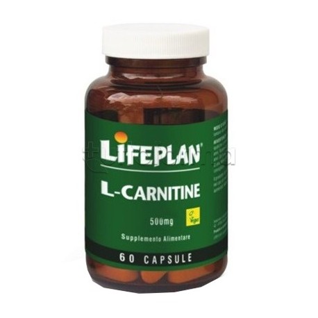 Lifeplan L-carnitine 500mg per Metabolismo Energetico 60 Capsule Lifeplan L-carnitine 500mg per Metabolismo Energetico 60 Capsule
