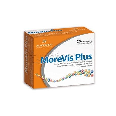 Morevis Plus Integratore Ricostituente 20 Bustine