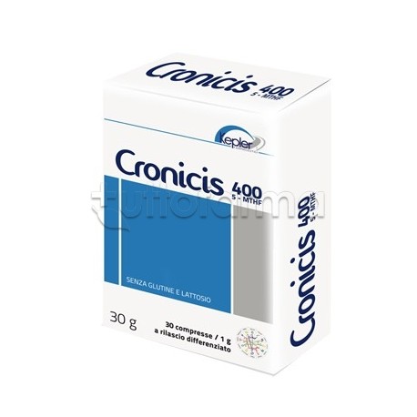 Cronicis 400 5-MTHF per Omocisteina 30 Compresse