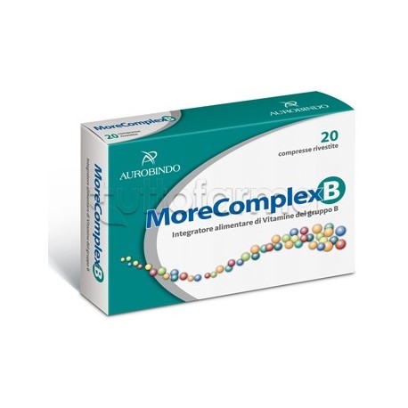 MoreComplex B per Benessere Quotidiano 20 Compresse MoreComplex B per Benessere Quotidiano 20 Compresse