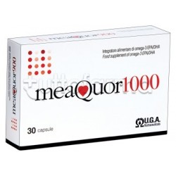 Meaquor 1000 Integratore per Circolazione 30 Capsule Singole Meaquor 1000 Integratore per Circolazione 30 Capsule Singole