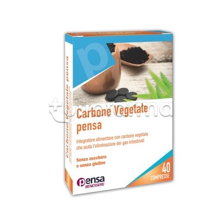 Pensa Integratore Depurativo con Carbone Vegetale 40 Compresse Pensa Integratore Depurativo con Carbone Vegetale 40 Compresse