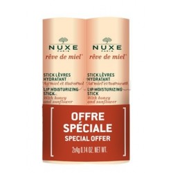 Nuxe Reve De Miel Duo Stick Labbra Idratante 2x4g Nuxe Reve De Miel Duo Stick Labbra Idratante 2x4g