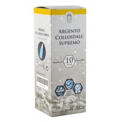 Argento Colloidale Supremo 10ppm Certificato Con Contagocce 50ml