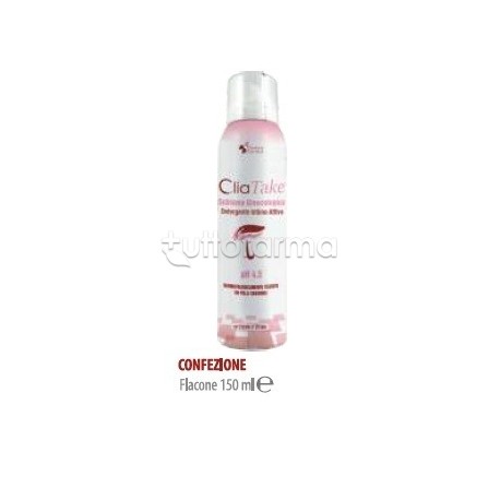 Cliatake Detergente Intimo Schiuma per Igiene Intima 150ml